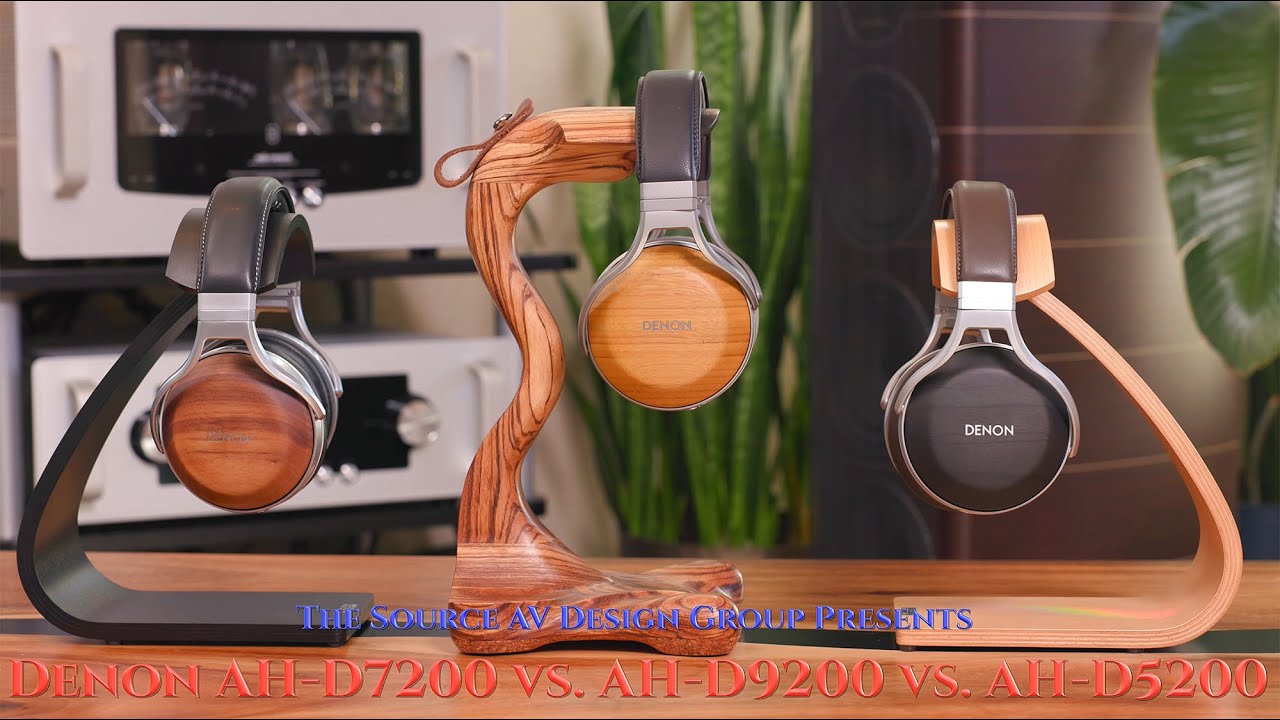 Решающая битва наушников Denon: AH-D7200 против AH-D9200 против AH-D5200