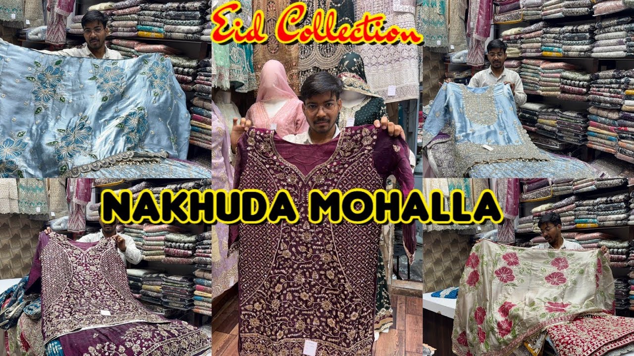 Nakhuda Mohalla Latest Eid Collection | Extra Discounts mere subscribers ko.