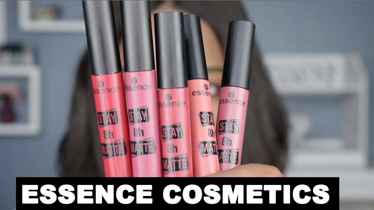 NEW Essence Cosmetics Stay 8h Matte Liquid Lipstick Swatches and Review | PuckerUpBabe