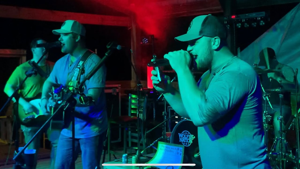 Ben Nation/Dylan Wolfe of Wolfe&Nation Band playing there Newest Song “In Out Here” @ Muddy Saloon