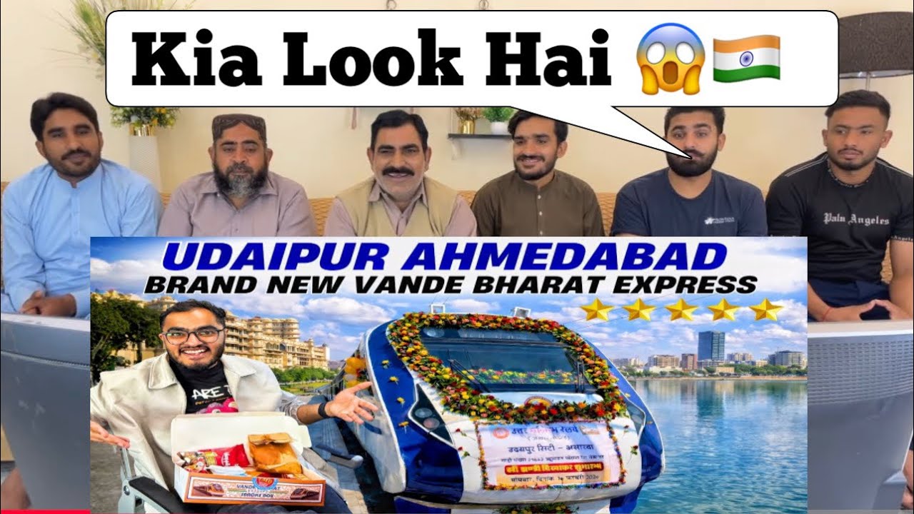 Udaipur to Ahmedabad Brand New Vande Bharat Express Inauguration Journey | Most Luxurious Train