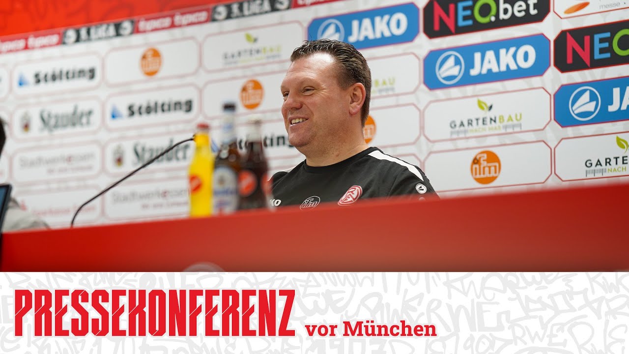 Pressekonferenz vor TSV 1860 München | 20. Spieltag | #immeRWEiter #nurderrwe