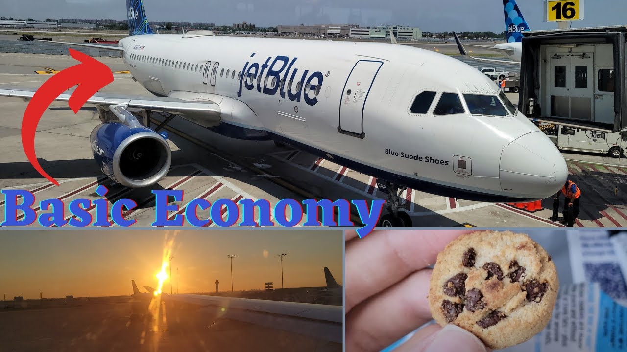 JetBlue BASIC Economy | Обзор полётов | Airbus A320 | DFW-JFK