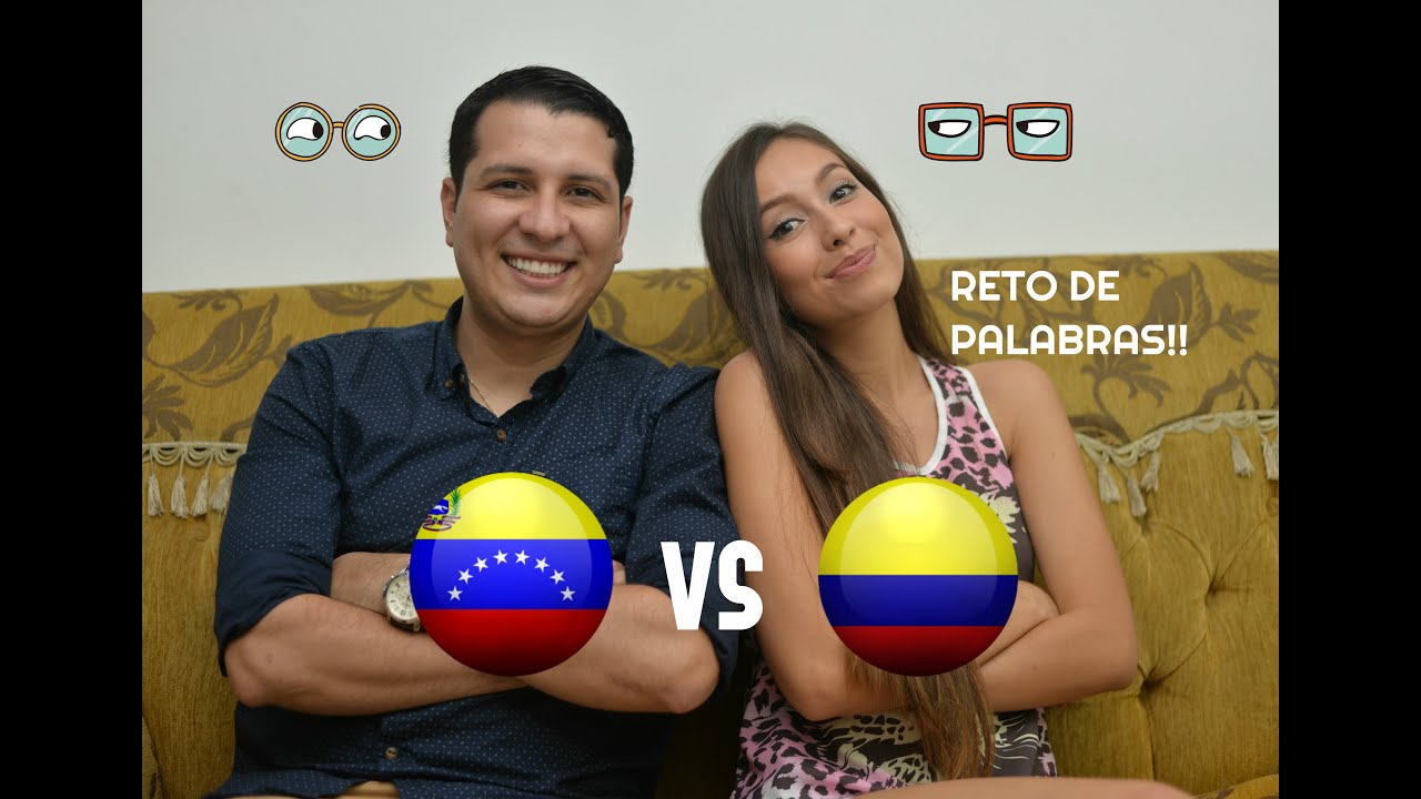 COLOMBIA vs VENEZUELA!-¡RETO DE PALABRAS!|Alejandra Carrero
