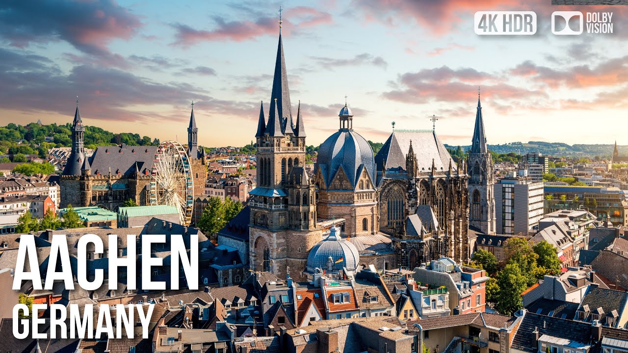 Aachen Historic City, Cathedral - 🇩🇪 Germany [4K HDR] Walking Tour