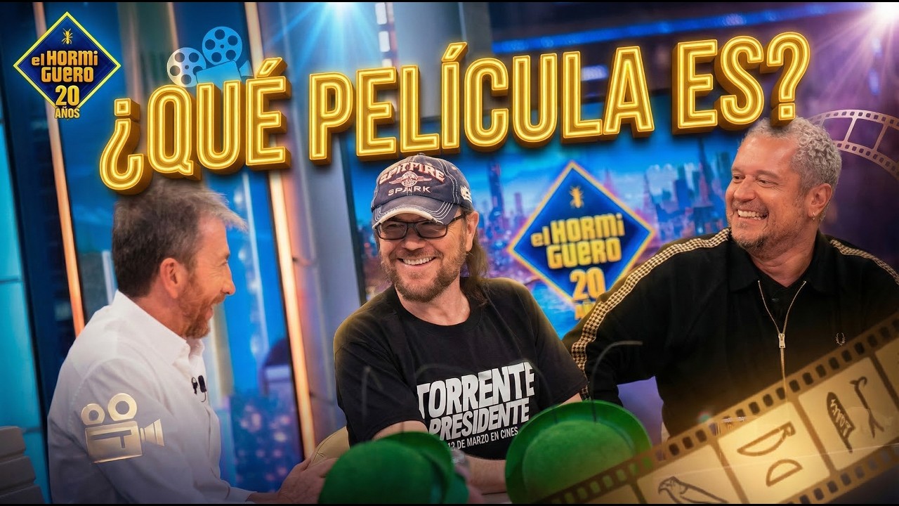 Santiago Segura y El Monaguillo juegan a adivinar jeroglíficos de películas - El Hormiguero