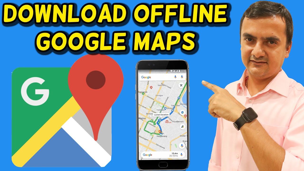 How to Use Google Maps Without Internet | Offline Maps Tutorial