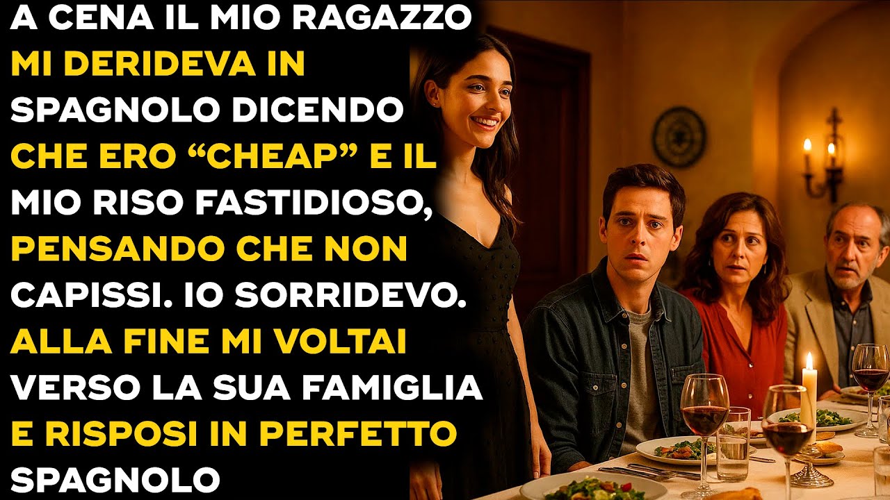 Ho risposto in perfetto spagnolo e li ho zittiti tutti...