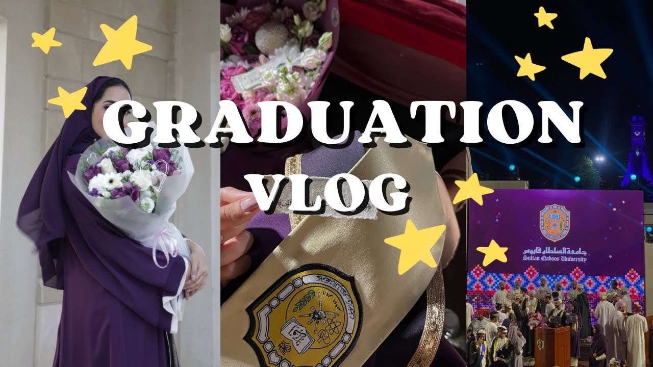 SQU Graduation Vlog 👩🏻‍🎓🤍✨