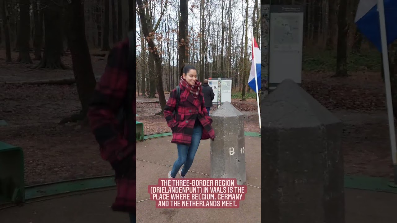 Crossing borders of 3 countries Germany, Netherlands and Belgium