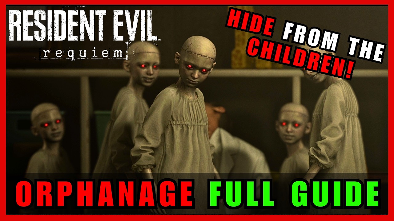 Прохождение игры Resident Evil Requiem в приюте (руководство по игре Hide From The Kids)
