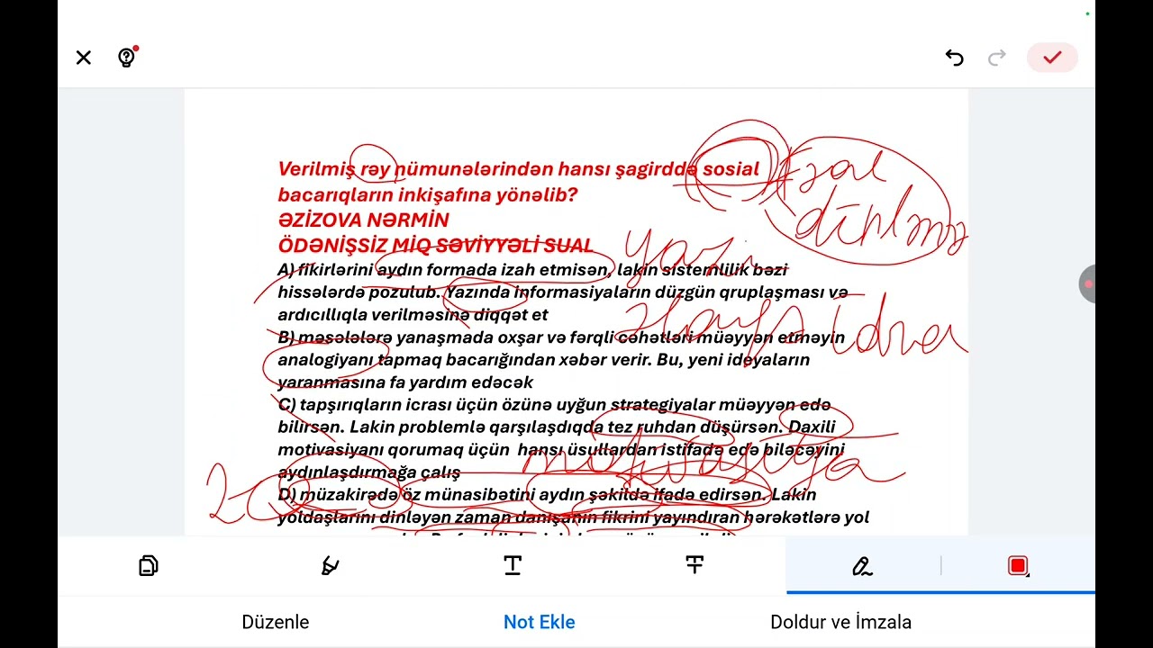 🎯💫ÖDƏNİŞSİZ SUAL İZAHI. KURİKULUMA DƏSTƏK✔️🔅