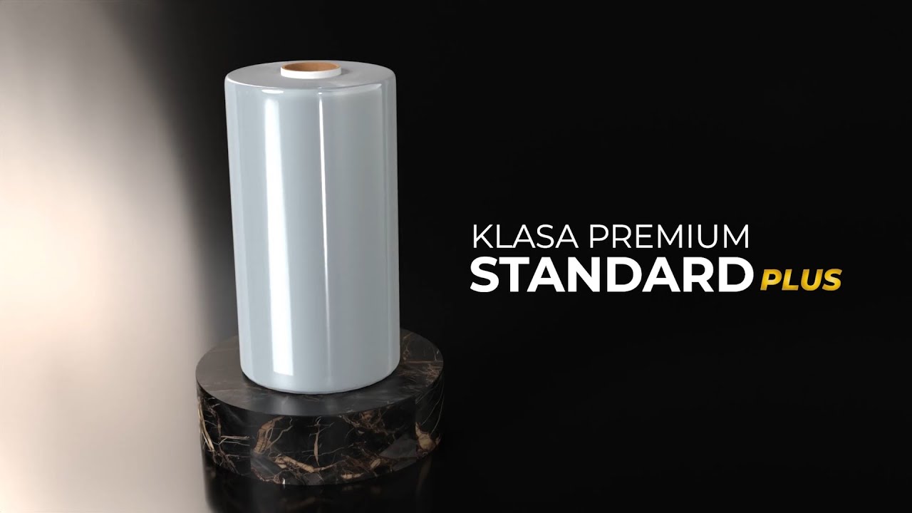 Klasa jakościowa Standard+ dla folii stretch od producenta Efekt Plus.