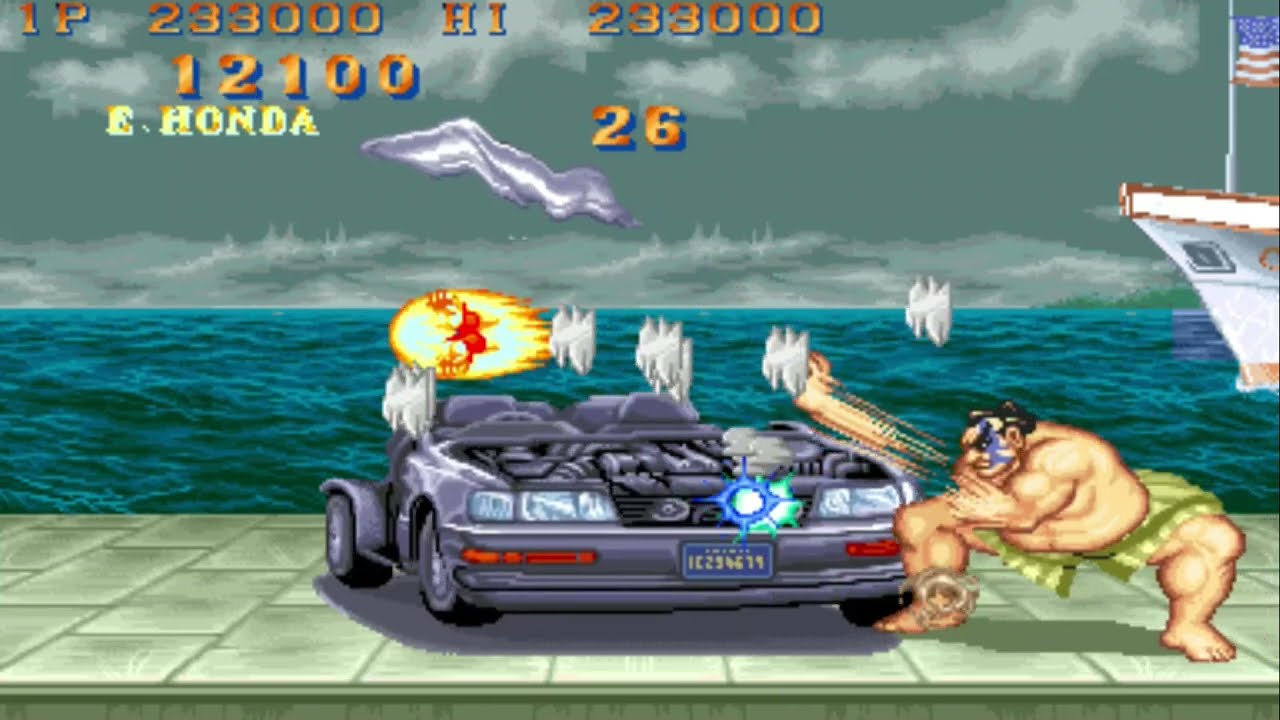Street Fighter 2: Golden Edition - E. Honda - (ARCADE) - FINAL = ストリートファイター2 ゴールデンエディション