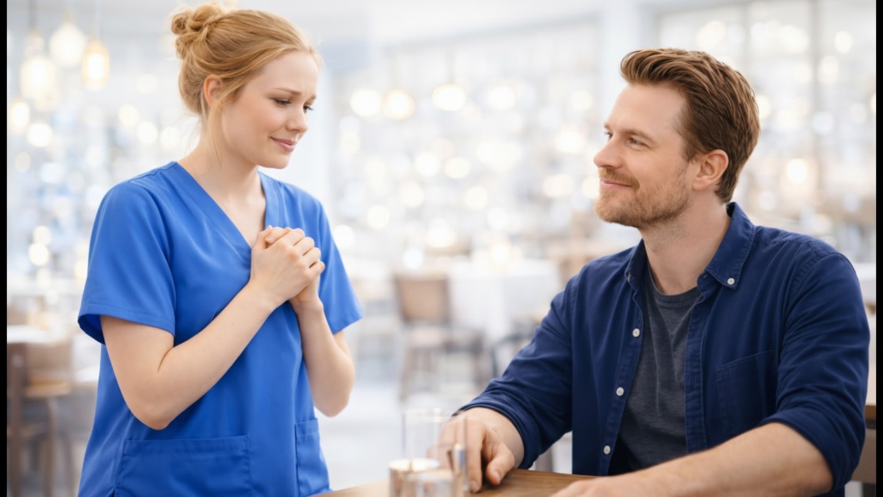 I’m Sorry I Wore My Work Uniform the Nurse Said on a Blind Date The Single Dad’ Reaction Shocked Her