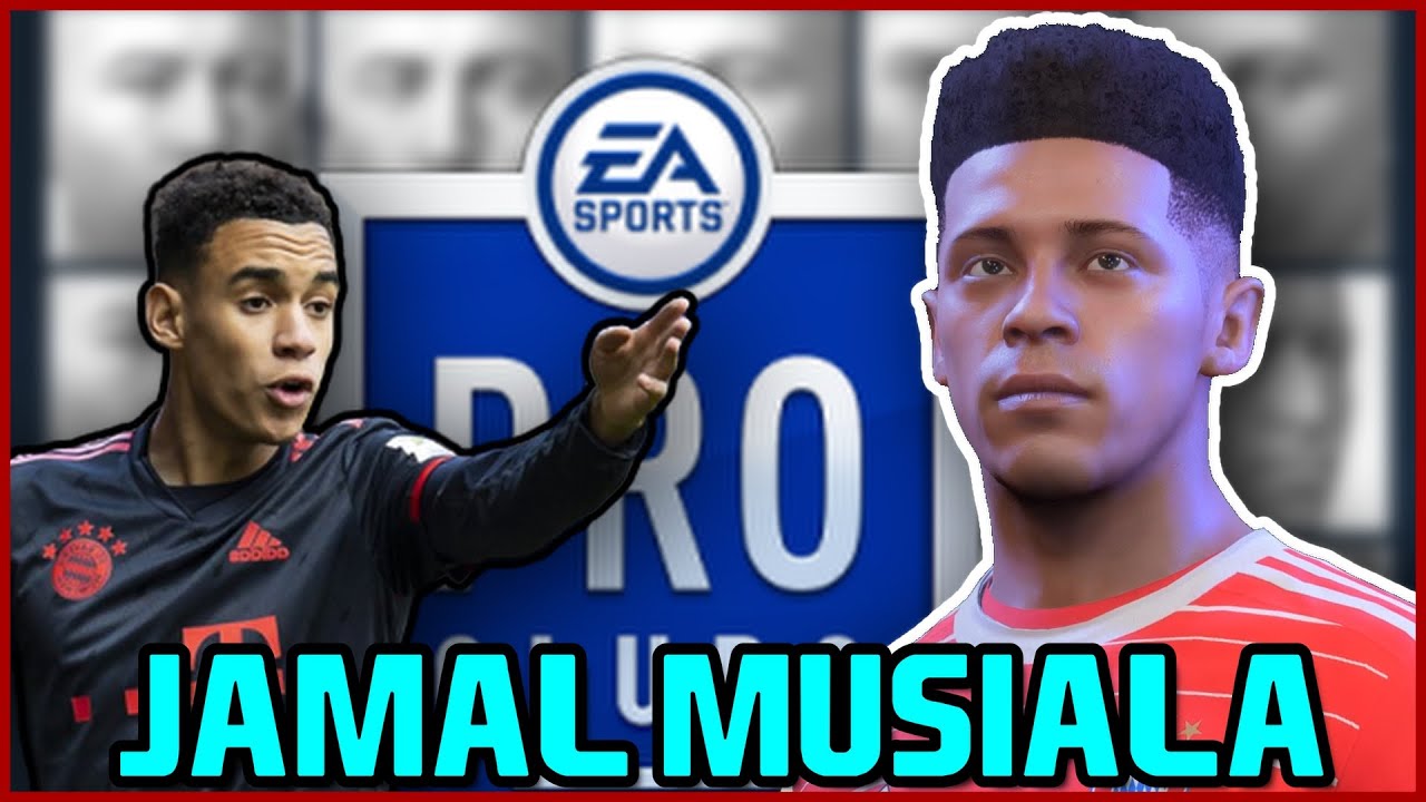 FIFA 23 JAMAL MUSIALA Pro Clubs Look alike