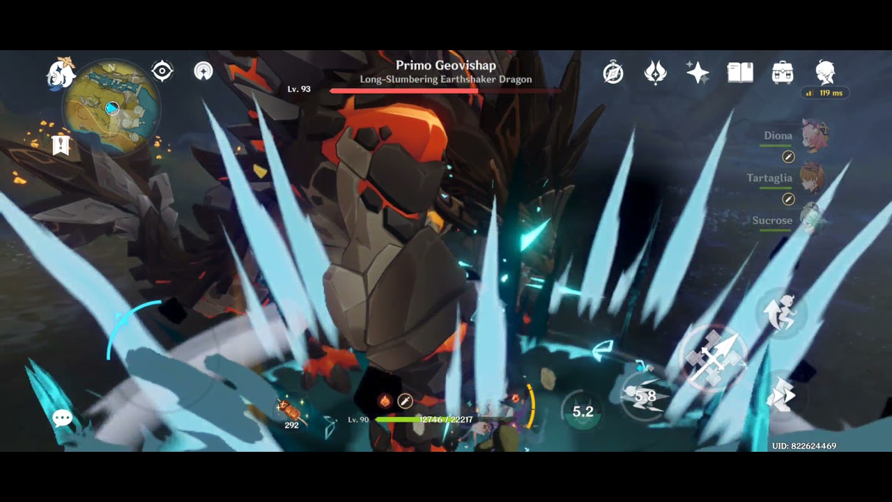 GENSHIN IMPACT | Max Settings 60FPS | POCO F3 | ArrowOS | Developer Options On