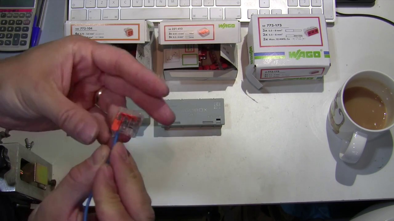 Wago and fake Wago connectors