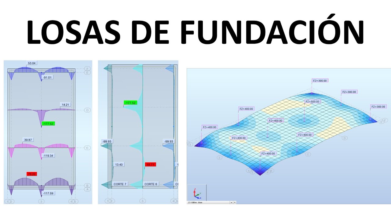 ROBOT STRUCTURAL - TUTORIAL 29.- LOSAS DE FUNDACIÓN (Foundation Slab Analysis)
