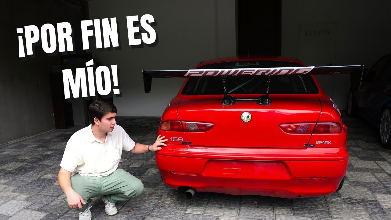 El Alfa Romeo que me hizo amar las carreras… ¡ahora es mío!