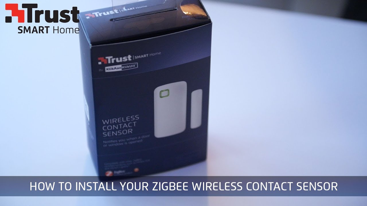How to install your Zigbee Wireless Contact Sensor [EN]