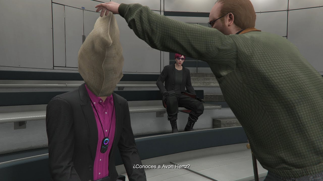 GTA 5 ONLINE - Cinemática Presentación de Avon Hertz - Dlc Golpe del Juicio Final