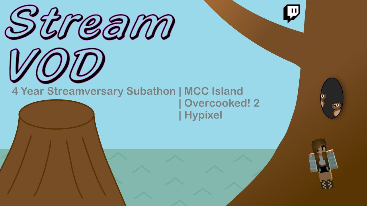 4 Year Streamversary Subathon | MCC Island + Overcooked! 2 + Hypixel   (21/07/2024)