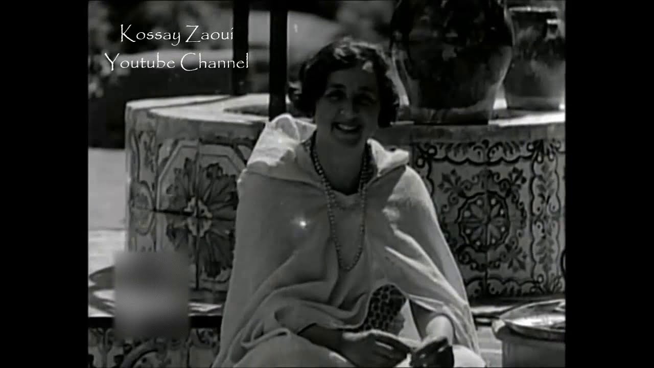 Biskra (Algérie) 1929 : Leçon d'arabe et d'anglais