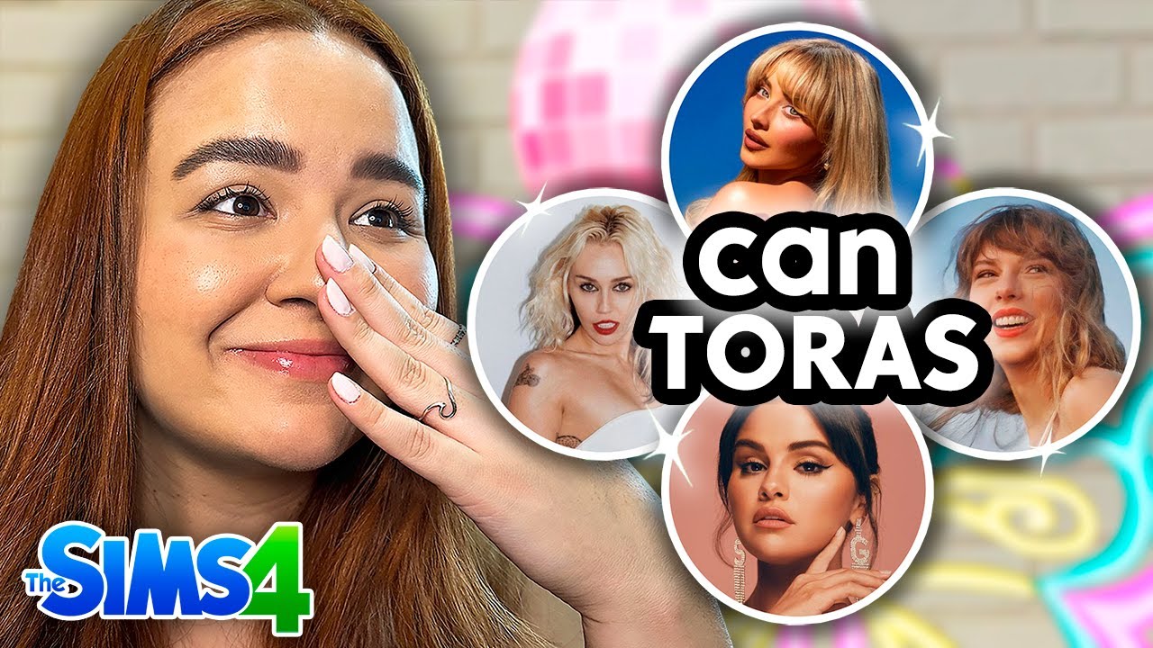 Cada CÔMODO é uma CANTORA POP no The Sims 4 🎤✨