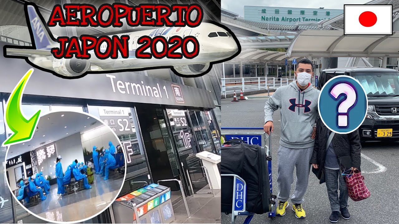 ASI es un AEROPUERTO INTERNACIONAL en JAPÓN 2020 ✈️😷| BIENVENIDA !❤️