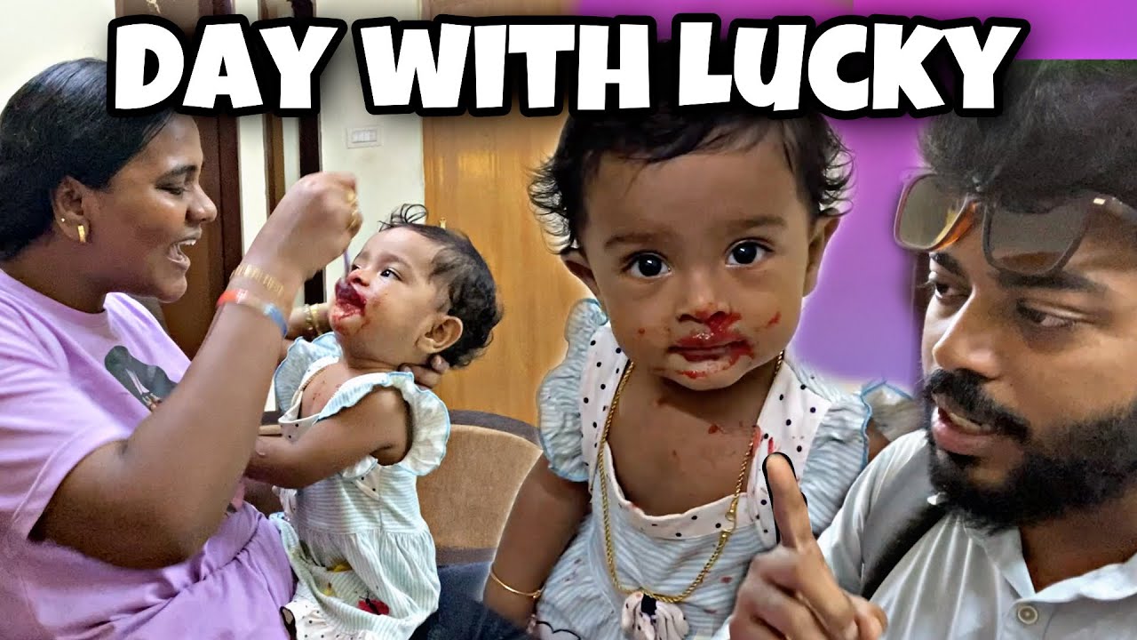 Day Without Allu | Handling Lucky Alone | Allu Loves Priya