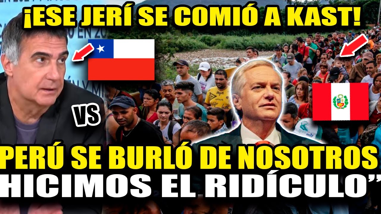 CHILENOS QUEDAN HUMILLADOS POR EL PRESIDENTE JOSÉ JERÍ AL RECHAZAR PROPUESTA QUE KAST HABÍA LANZADO