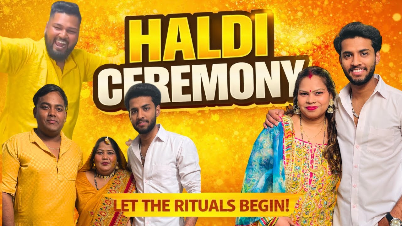 Let The Wedding Rituals Begin💛Sister's Haldi Ceremony ✨18th Feb 2026