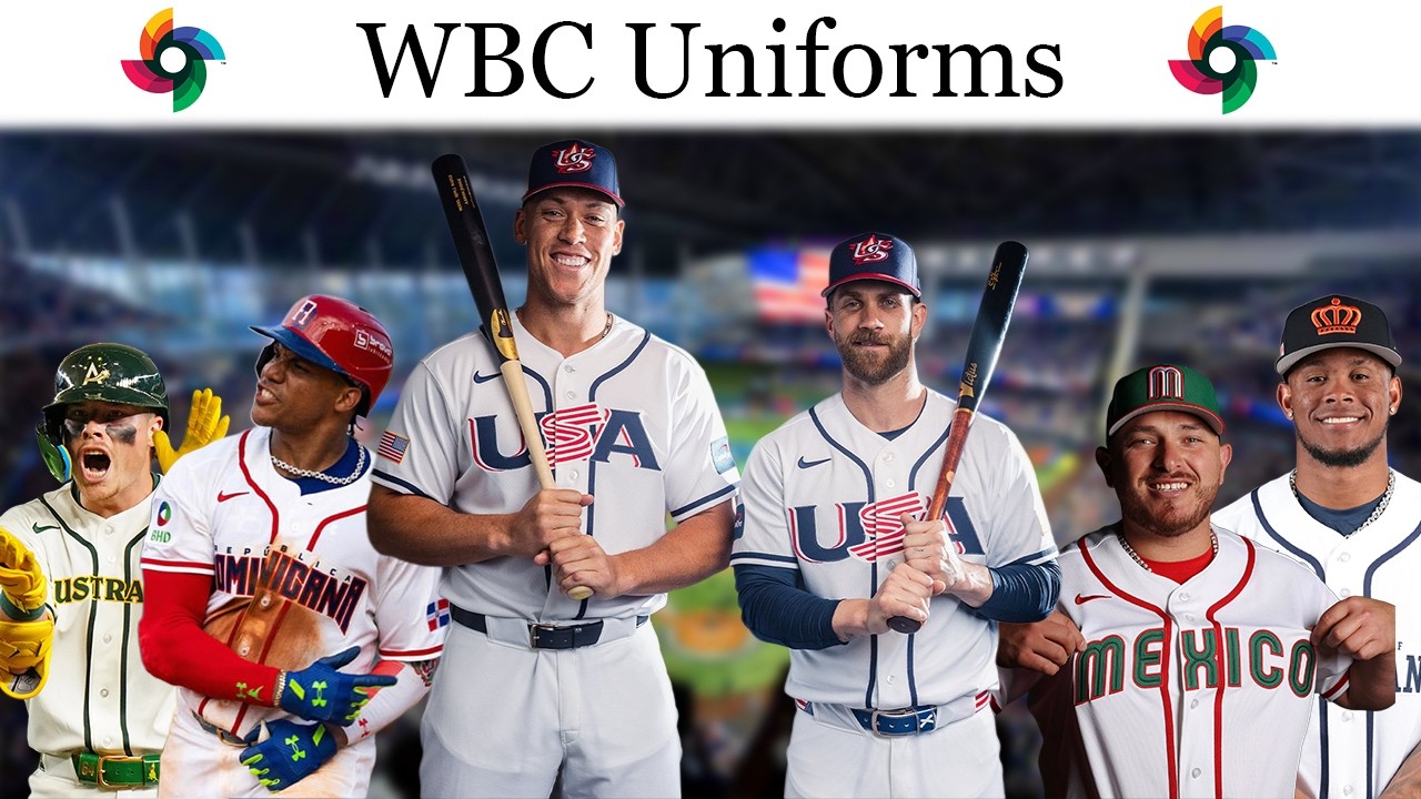 The Uniforms of the 2026 World Baseball Classic!