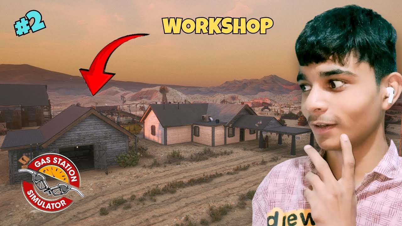 Gas station new wokesohp open | gas station simulator #2