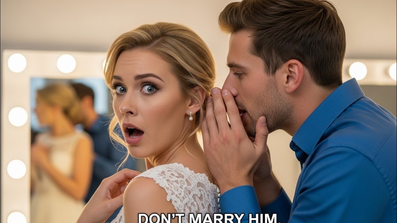 “On My Wedding Day… A Stranger Whispered: ‘Don’t Marry Him.’”