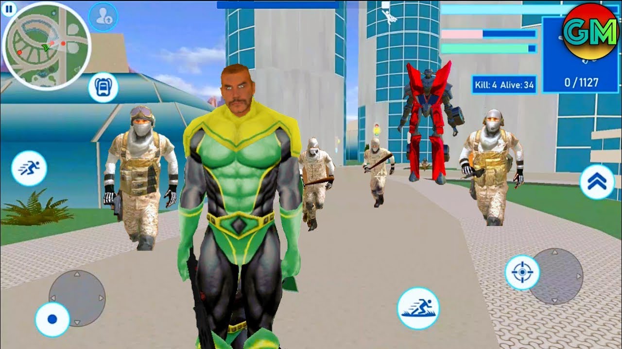 Superheros Battleground #7 New Game New Superpowers Unlock| by Naxeex Studio | Android GamePlay FHD