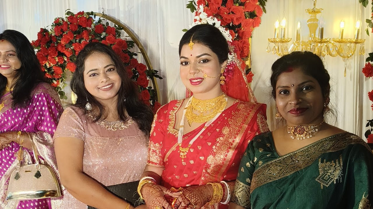 কোটি টাকার বিয়ে বাড়ী বাঁকুড়া শহরে মামার মেয়ের 💒