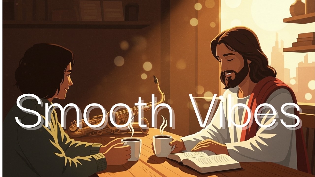 Coffee With Jesus | Gospel of John Jazz Bible Music for Working