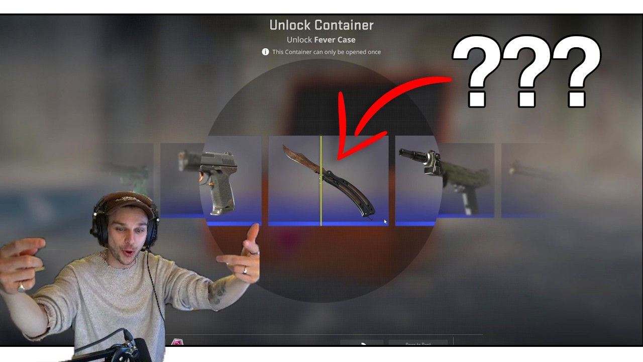 Blarg Has The MOST CURSED CS2 Case Opening On Youtube...