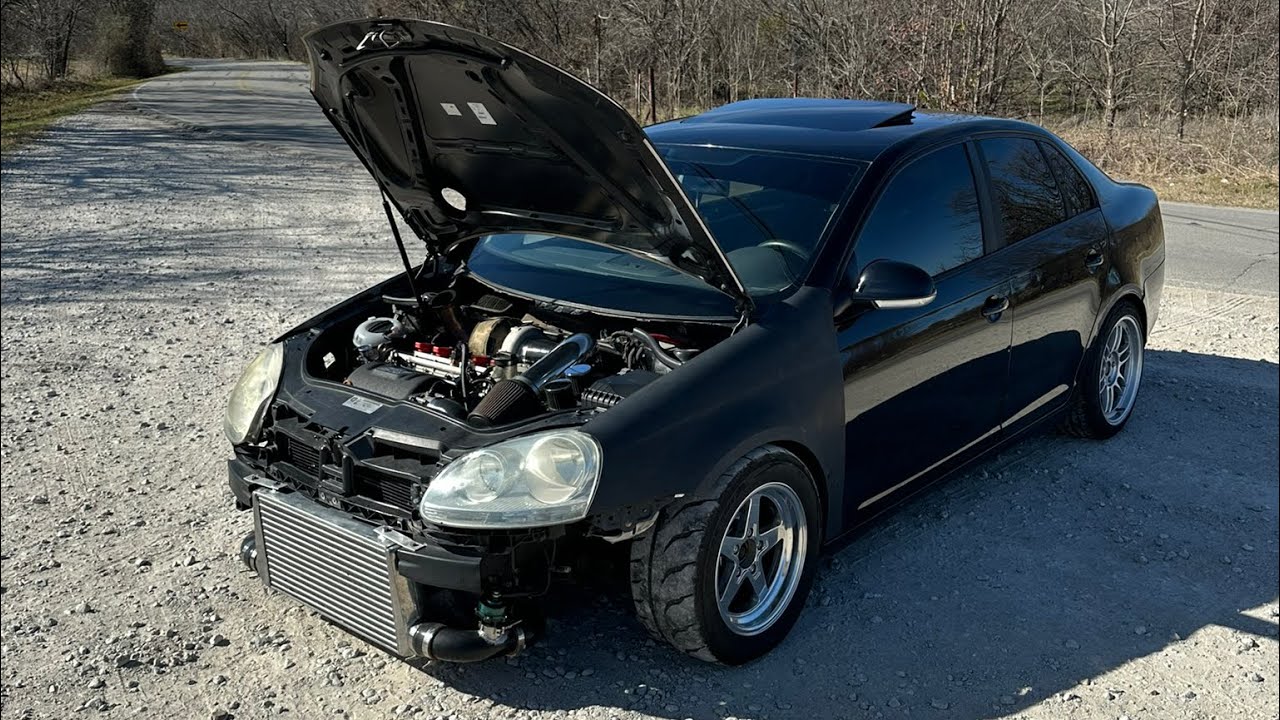 Big Turbo 07K MK5 Jetta 2.5 Sound Clips & POV Pulls - Races ETC.
