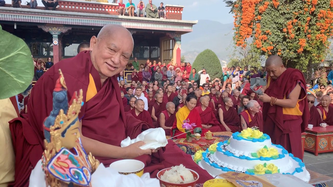 #LamaZopaRinpoche birthday celebration