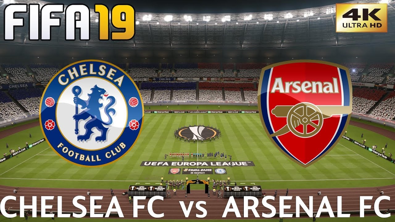 FIFA 19 (PC) Chelsea vs Arsenal | UEFA EUROPA LEAGUE FINAL | 29/5/2019 | 4K 60FPS