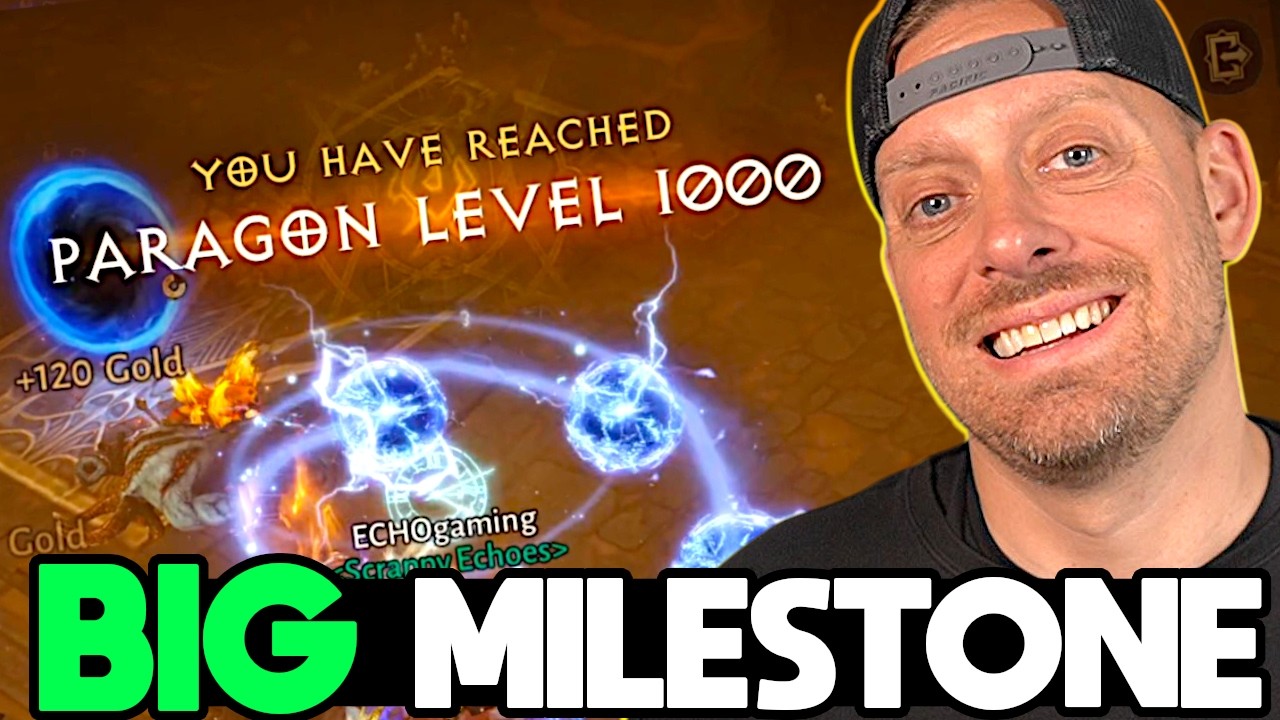 Achieve Paragon 1000 FAST in Diablo Immortal