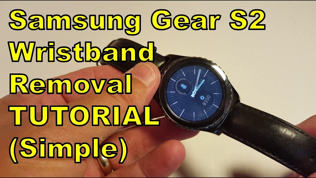 Samsung Gear S2 Classic Band Replacement