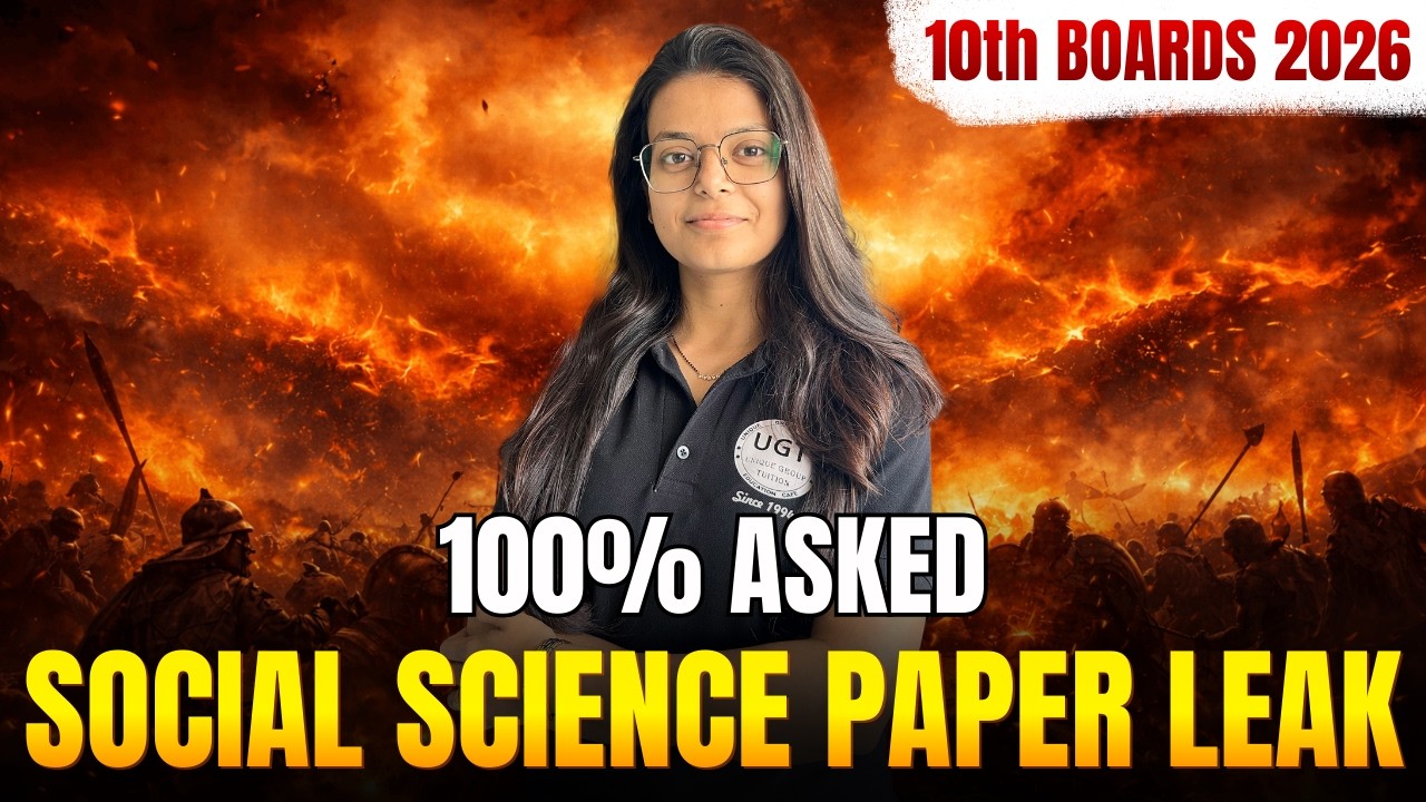 🔥 Social Science Paper Leak | 100% Asked | 10th GSEB SS Boards Exam March 2026 | UGT