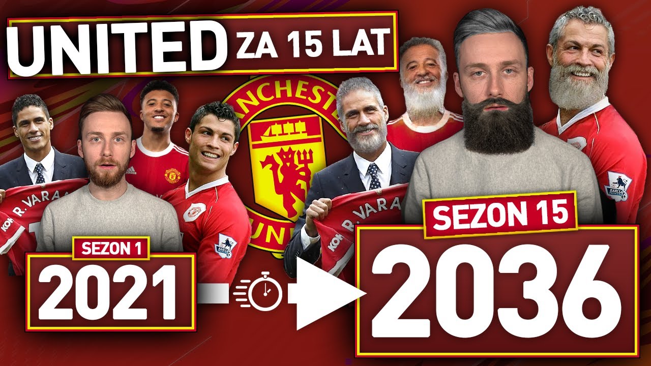 RONALDO WRÓCIŁ! PRZESYMULOWAŁEM 15 LAT UNITED W FIFE 21!