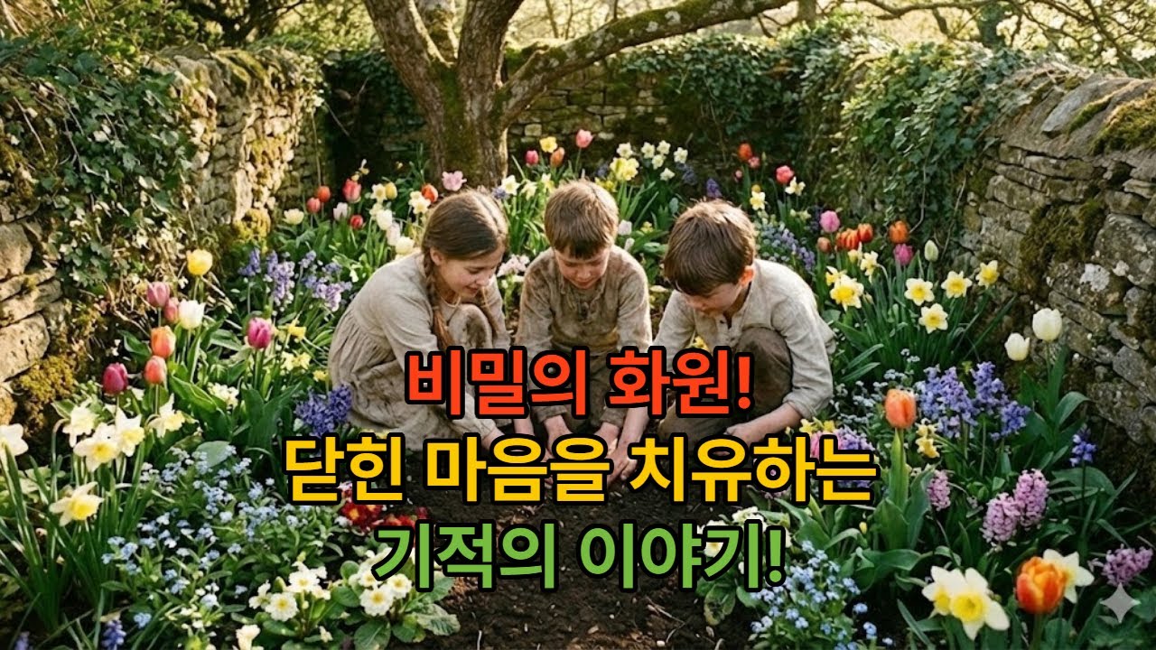 [오디오북] 10년간 잠긴 비밀의 화원이 열리고 기적이 일어났다