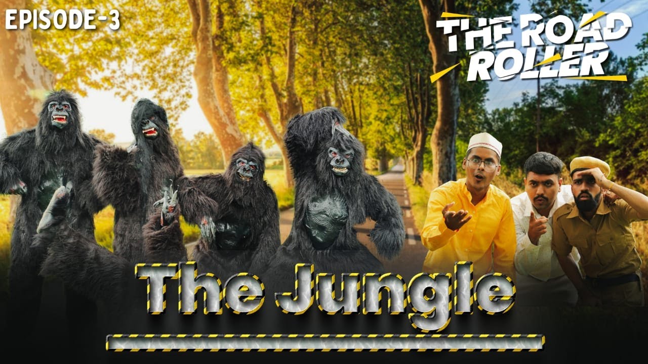 The Road Roller || EP - 3  The Jungle || Final Episode || Gujarati Comedy || Kaminey Frendzz