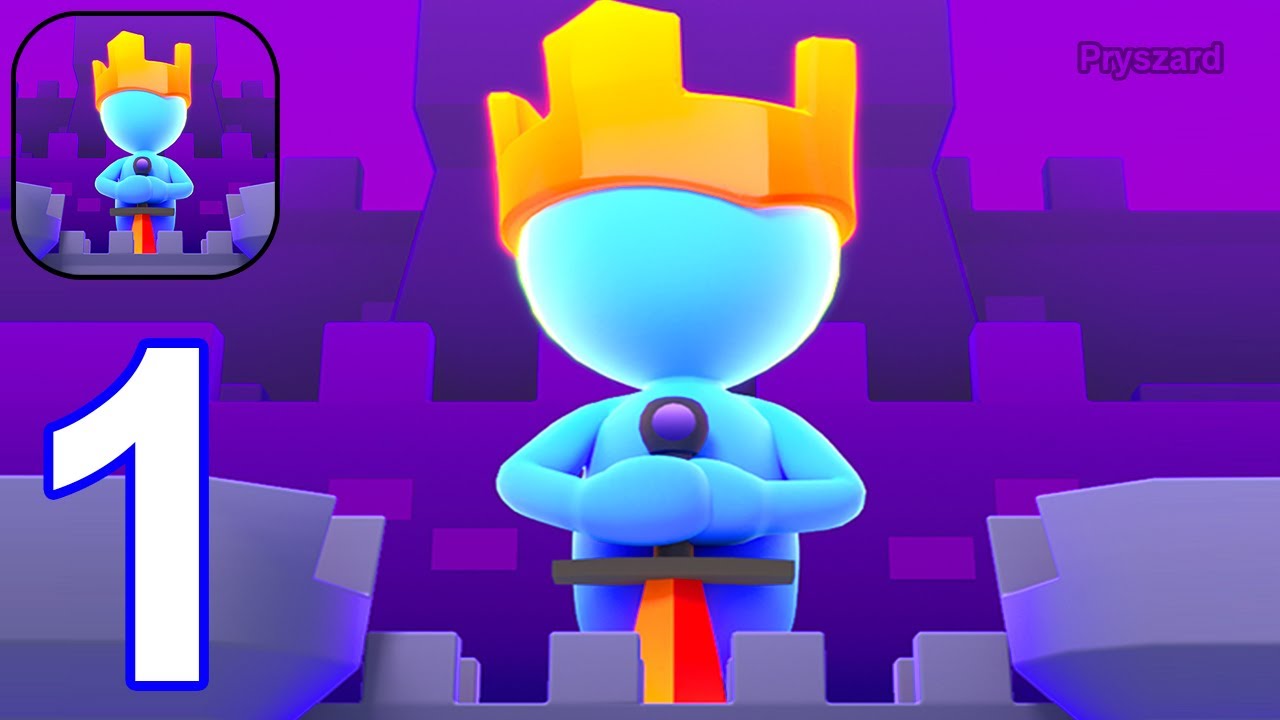 King or Fail - Castle Takeover - Gameplay Walkthrough Part 1 Tutorial Stick Army Commander Defense